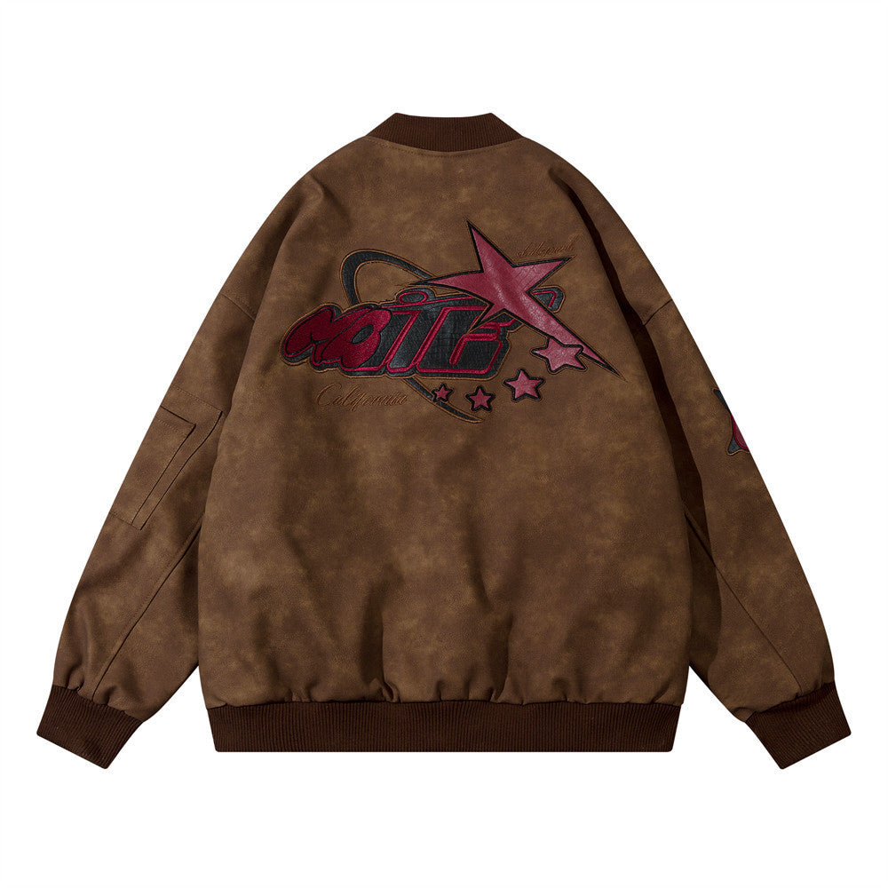 Graphic Embroidered Jacket