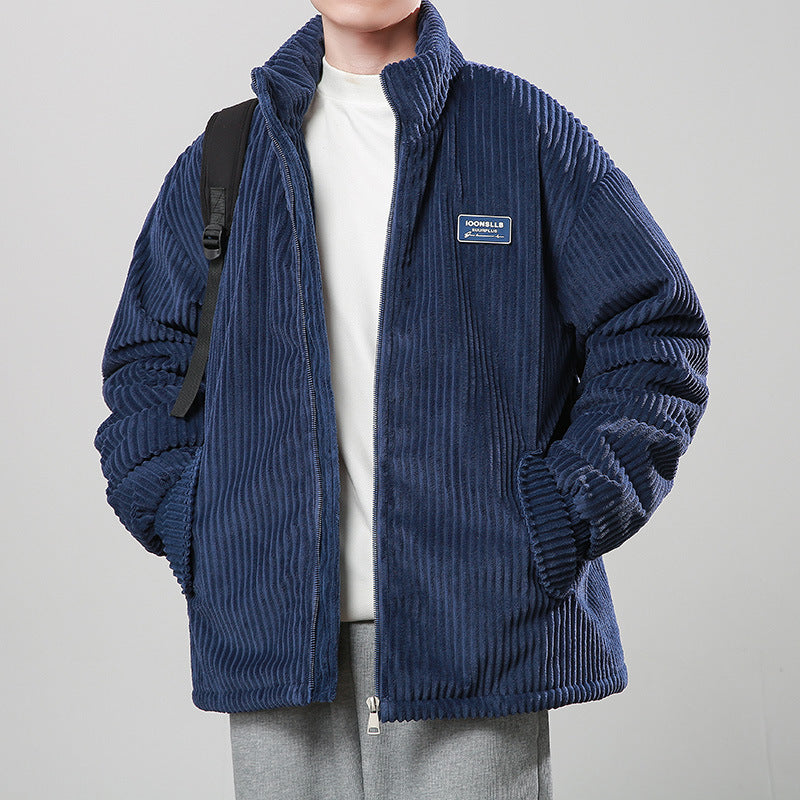 Corduroy Cotton-padded Coat