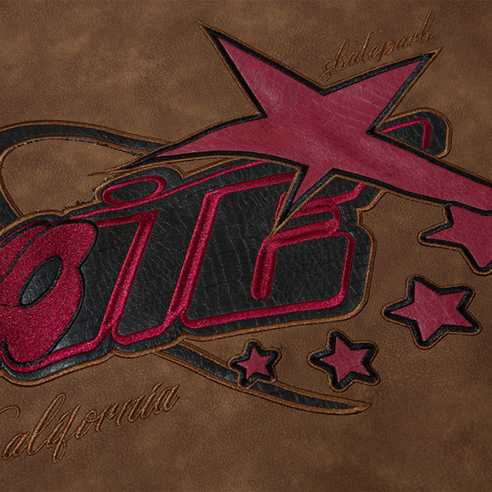 Graphic Embroidered Jacket