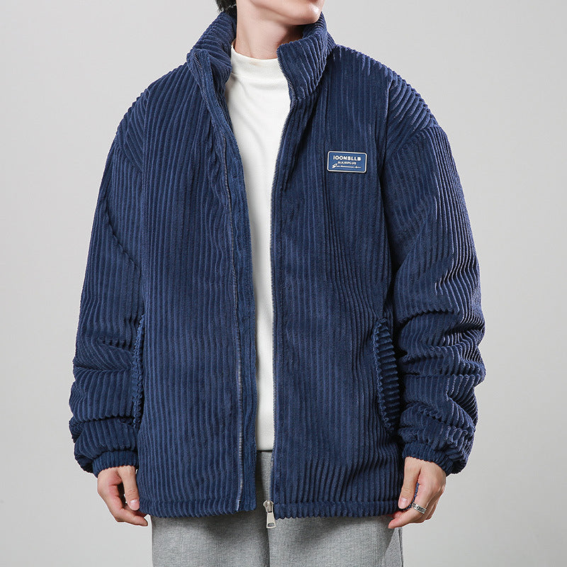 Corduroy Cotton-padded Coat