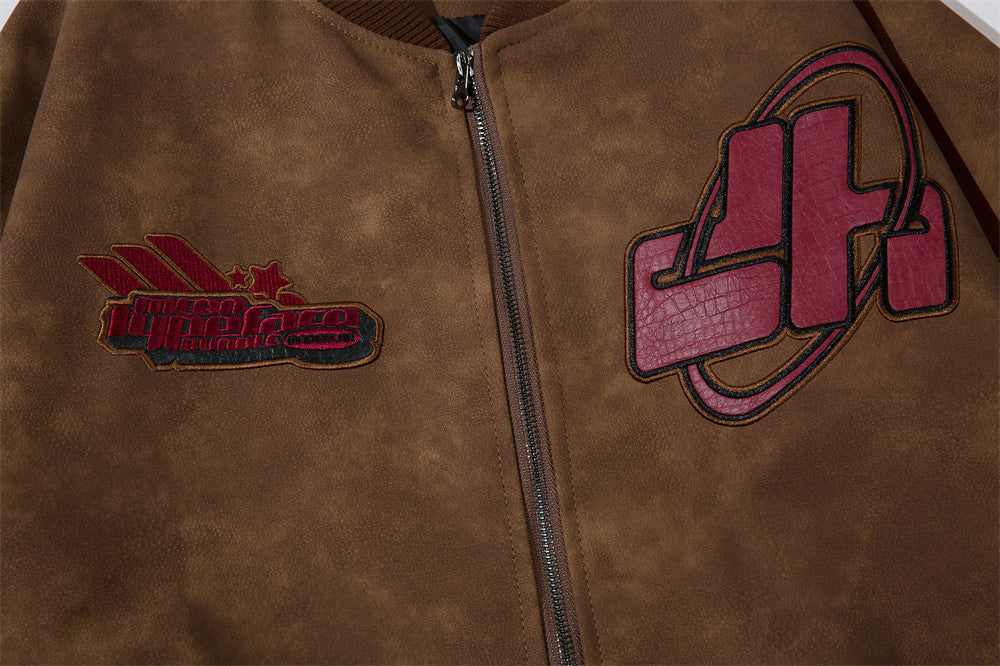 Graphic Embroidered Jacket